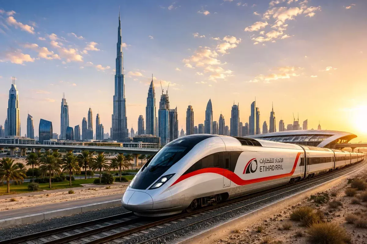 UAE Train: Routes, Tickets, Stations & Etihad Rail